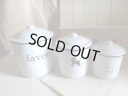 画像1: アクシス　ホーローフェイバリットキャニスターセット