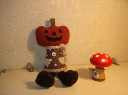 画像1: ハロウィンマスコット　カボチャS