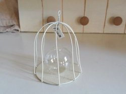 画像1: プチケージベース　ホワイト