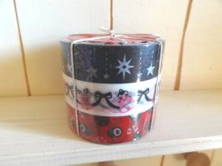 画像1: マスキングテープ　クリスマスアソート　ブラック