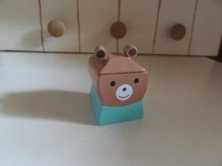 画像1: キンダーシュピール乳歯入れ　ベアー
