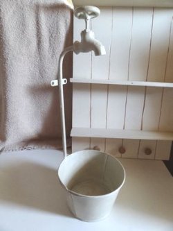 画像1: ナチュールタップポット　ホワイト