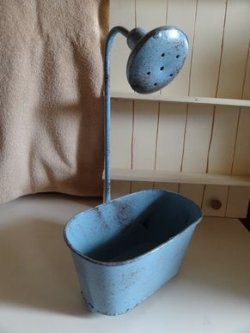 画像1: ナチュールシャワーオーバル　ブルー