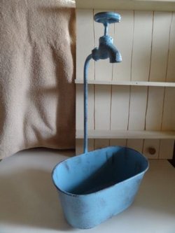 画像1: ナチュールタップオーバル　ブルー