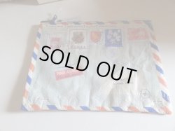 画像1: パドルビージッパーポーチ　Airmail