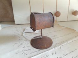 画像1: ラスティックティン　メイルボックス