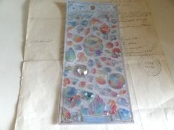 画像1: ファンタジーティアラシール　マーメイドドロップ