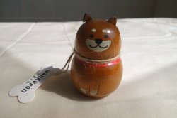 画像1: デコレ　ワンコロン　犬歯入れ　茶