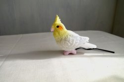 画像1: デコレ　プランツデコマスコット　オカメインコ