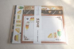 画像1: レトロ日記　アソートレターセット　純喫茶