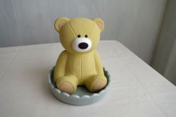 画像1: デコレ　潤いマスコット　ぬいぐるみ　Bear