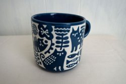 画像1: デコレ　pocori mug　CAT