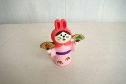 画像1: デコレ　コンコンブル　ねこずきん　舞踊うさぎ