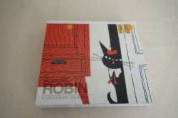 画像1: ブロックメモ　黒ねこ意匠　BLACK CAT ROBIN オレンジ