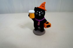 画像1: デコレコンコンブル　ハロウィンの酔っ払い猫