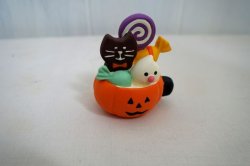 画像1: デコレコンコンブル　ハロウィンのお菓子カップ