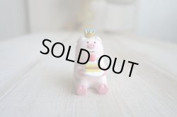 画像1: デコレ　コンコンブル　15周年ありがとうマスコット　バースデーケーキ　ブタ