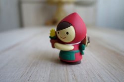 画像1: デコレ　オトギッコ　鉢植え赤ずきん