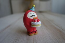 画像1: デコレ　コンコンブル　ケーキ運びだるま