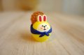 デコレコンコンブル　月餅かつぎうさぎだるま