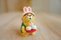 デコレコンコンブル　うさぎなりきり猫　お月見