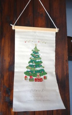 画像1: CM刺繍タペストリー　M　ツリー