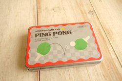 画像1: デコレ　ミニミニゲーム缶　ピンポン