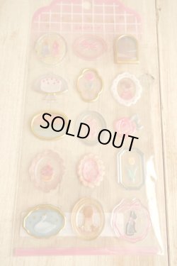 画像1: シュクレブローチ　ステッカー　乙女のブローチ