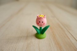 画像1: デコレ　コンコンブル　チューリップさん　ピンク