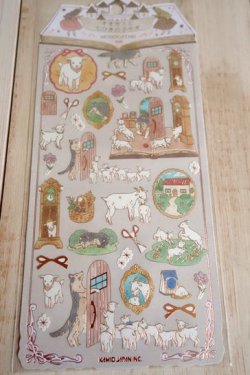 画像1: 物語シール　オオカミと七ひき子ヤギ