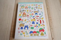 画像1: mizutama×sanrio　メモA6　集合