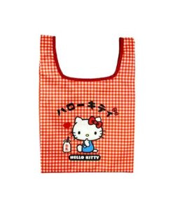 画像1: ハローキティ復刻版デザインミニエコバッグ　07