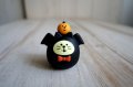 デコレ　コンコンブル　ハロウィン猫だるま　パーティーこうもり