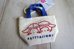 画像1: サンリオキャラクター　ミニミニバッグチャーム　パティ&ジミー