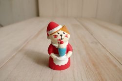 画像1: デコレ コンコンブル　ウェイトレス猫　クリスマス