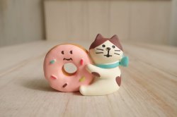 画像1: デコレ　コンコンブル　ドーナツLOVE猫
