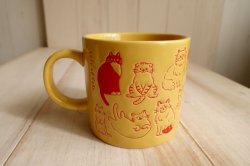 画像1: デコレ　まみれマグ　ネコまみれ