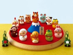 画像1: デコレ　コンコンブル　招福十二支セット
