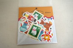 画像1: 和紙フレークシール　ドイツTRIP　蚤の市