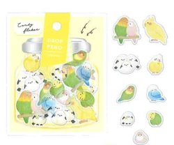 画像1: クラックス　ドロップペコステッカー　トリ