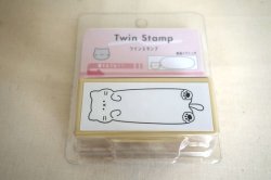 画像1: ツインスタンプ　ネコ