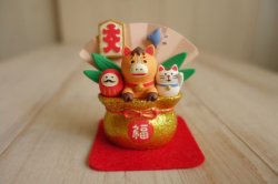 画像1: デコレ　コンコンブル　宝袋からひょっこり馬