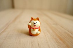画像1: デコレ　コンコンブル　福招き　いぬ