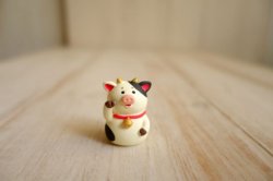 画像1: デコレ　コンコンブル　福招き　うし