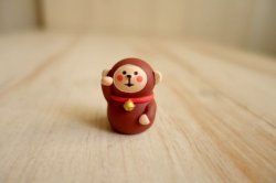 画像1: デコレ　コンコンブル　福招き　さる