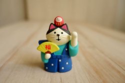 画像1: デコレ　コンコンブル　福助猫