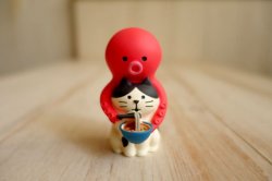 画像1: デコレ　コンコンブル　猫に親切な蛸