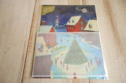 画像1: 封筒が透ける景色のレター　ノエルストリート