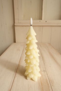 画像1: shesay パーティやインテリアを彩る LEDライト キャンドル ツリー L