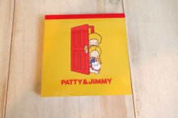 画像1: スクエアメモ　レトロSC４　パティ＆ジミー